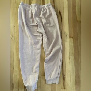 Nike, pink jogger sweats
